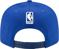 New Era Men's Detroit Pistons Blue 9Fifty Adjustable Hat