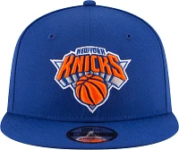 New Era Men's New York Knicks Blue 9Fifty Adjustable Hat