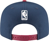 New Era Men's Cleveland Cavaliers Blue 9Fifty 2Tone Adjustable Snapback Hat