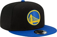 New Era Men's Golden State Warriors Black 9Fifty Adjustable Hat