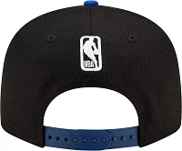 New Era Men's Golden State Warriors Black 9Fifty Adjustable Hat