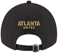 New Era Adult Atlanta United 9Twenty Logo Black Adjustable Hat