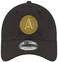 New Era Adult Atlanta United 9Twenty Logo Black Adjustable Hat