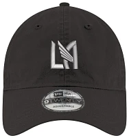 New Era Adult Los Angeles FC 9Twenty Logo Black Adjustable Hat