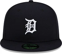 New Era Men's Detroit Tigers Navy 59Fifty Authentic Collection Fitted Hat