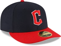 New Era Men's Cleveland Guardians Navy 59Fifty Authentic Collection Home Fitted Hat