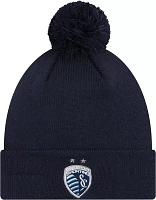 New Era Sporting Kansas City Jersey Hook Pom Knit Beanie