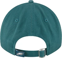 New Era Men's Philadelphia Eagles Logo 39Thirty Green Stretch Fit Hat