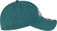 New Era Men's Philadelphia Eagles Logo 39Thirty Green Stretch Fit Hat