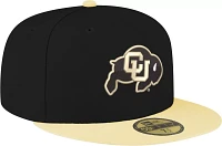 New Era Men's Colorado Buffaloes Black 59Fifty Fitted Hat