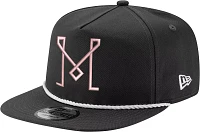 New Era Inter Miami CF M Logo Adjustable Golfer Hat