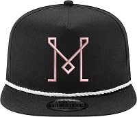 New Era Inter Miami CF M Logo Adjustable Golfer Hat