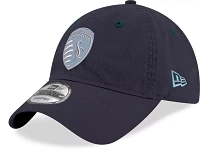 New Era Adult Sporting Kansas City 9Twenty 2024 Jersey Hook Away Adjustable Hat