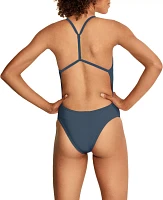 Speedo Women's Radiating Splice One Piece Swimsuit