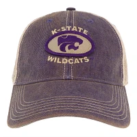 League-Legacy Men's Kansas State Wildcats Purple Old Favorite Adjustable Trucker Hat