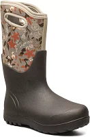 Bogs Women's Neo Classic Cartoon Flower Waterproof Farm Boots