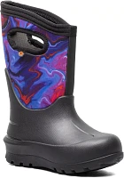 Bogs Kids' Neo Classic Oil Twist Waterproof Winter Boots