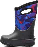 Bogs Kids' Neo Classic Oil Twist Waterproof Winter Boots