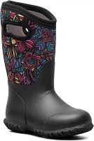 Bogs Kids' York Wild Garden Waterproof Rain Boots