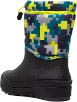 Bogs Kids' Snow Shell Medium Camo Waterproof Winter Boots