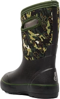 Bogs Kids' Classic II Pop Camo Waterproof Winter Boots