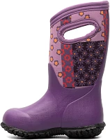 Bogs Kids' York Patchwork Floral Waterproof Winter Boots