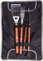 Picnic Time Boston Red Sox 3-Piece BBQ Grill Set and Tote