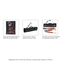 Picnic Time Denver Broncos 3-Piece BBQ Tote and Grill Set