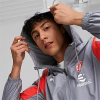 PUMA AC Milan 2023 Grey Anthem Prematch Jacket