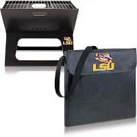 Picnic Time LSU Tigers Folding Charcoal Barbeque Grill