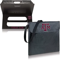 Picnic Time Texas A&M Aggies Folding Charcoal Barbeque Grill