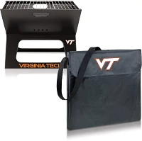 Picnic Time Virginia Tech Hokies Folding Charcoal Barbeque Grill