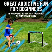 Franklin Charlotte FC Indoor Mini Soccer Goal Set