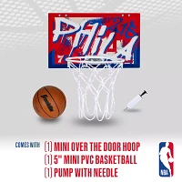 Franklin Philadelphia 76ers Over The Door Hoop Set