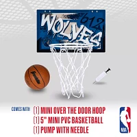 Franklin Minnesota Timberwolves Over The Door Hoop Set