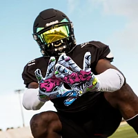 Battle Triple Threat Graffiti Football Receiver Gloves