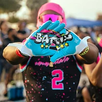 Battle Youth Grafitti Graphic Doom Receiver Gloves