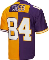 Mitchell & Ness Men's Minnesota Vikings Randy Moss #84 1998 Split Throwback Jersey