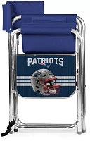 Picnic Time New England Patriots Blue Chair with Table