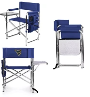 Picnic Time West Virginia Mountaineers Sports Chair with Side Table