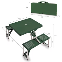 Picnic Time New York Giants Folding Picnic Table with Seats