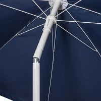 Picnic Time West Virginia Mountaineers 5.5ft. Beach Umbrella