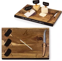 Picnic Time Atlanta Braves Delio Cutting Board and Knife Set