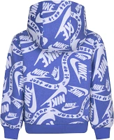 Nike Little Boys' Sportswear Club Fleece Printed Hoodie Pullover