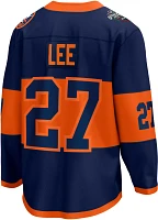 NHL Men's 2023-2024 Stadium Series New York Islanders Anders Lee #27 Navy Replica Jersey