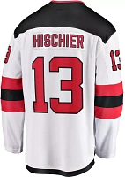 NHL Adult New Jersey Devils Nico Hischier #13 Away Replica