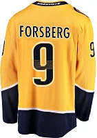 NHL Men's Nashville Predators Filip Forsberg #9 Breakaway Home Replica Jersey