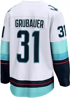 NHL Seattle Kraken Philipp Grubauer #31 Breakaway Away Replica Jersey