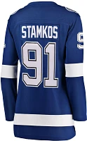 NHL Women's Tampa Bay Lightning Steven Stamkos #91 Breakaway Home Replica Jersey