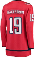 NHL Women's Washington Capitals Nicklas Bäckström #19 Breakaway Home Replica Jersey